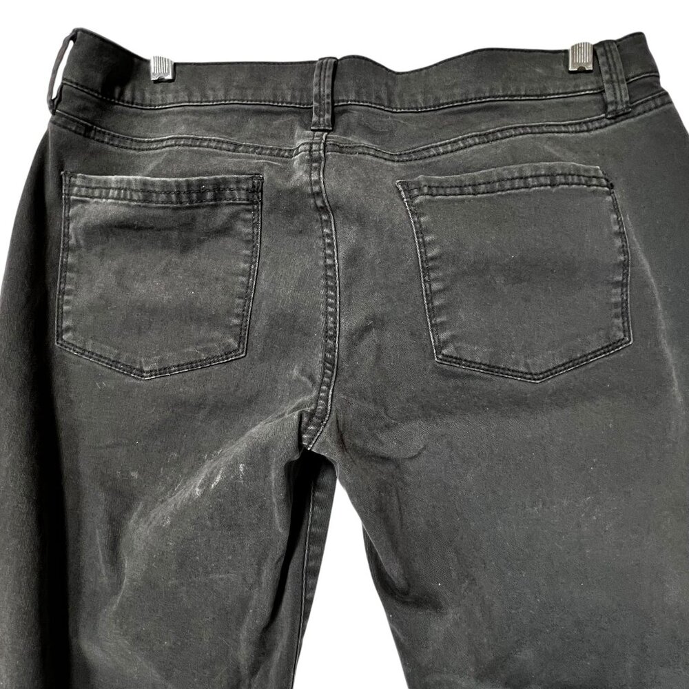 London Jean Black Bootcut Womens Jeans Tall 8 Womens Pants 5 pocket - Picture 4 of 12